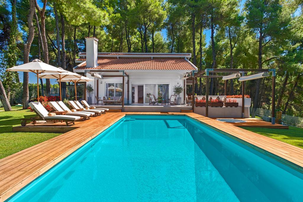 The White Villa At Sani Sani  Екстер'єр фото
